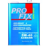 Масло моторное синтетическое EURO SPEC SN/A3/B4 5W40 (4,0л.)* PROFIX