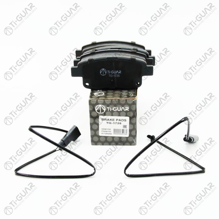 Тормозные колодки TG-1725/PN0431W* Ti·GUAR
